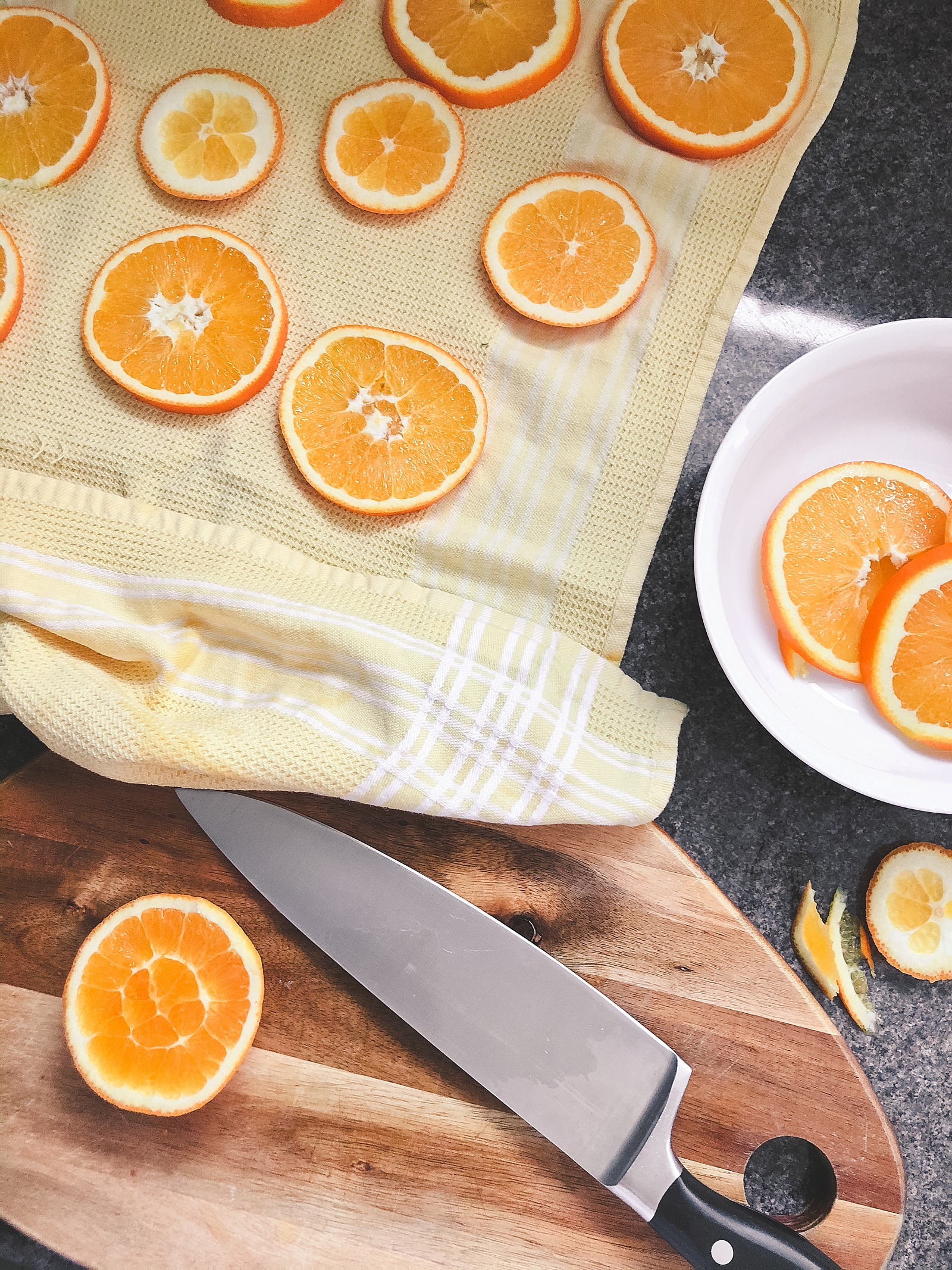 DIY Dried Orange Slices With Some History